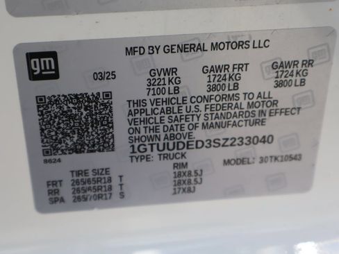 Certified 2025 GMC Sierra 1500 SLT AWD/4WD image 56