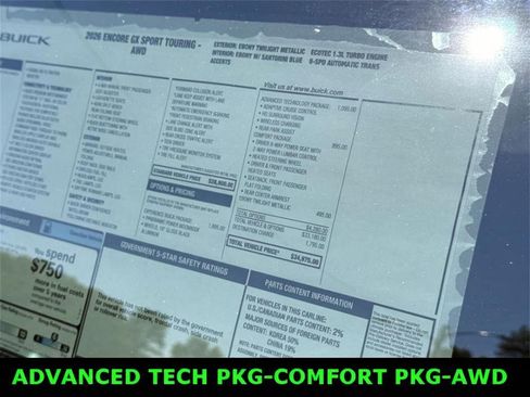 New 2026 Buick Encore GX Sport Touring w/ Advanced Technology Package image 4