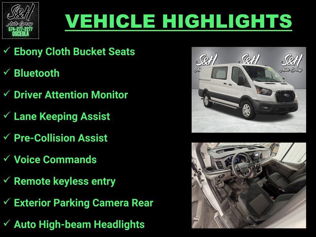 Used 2025 Ford Transit 250 Low Roof w/ Exterior Upgrade Package RWD image 3