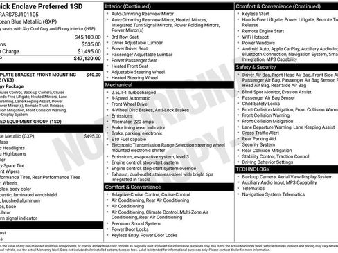 Used 2025 Buick Enclave Preferred image 14