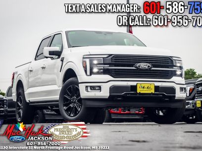 New 2025 Ford F150 Platinum w/ Equipment Group 702A High