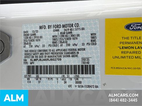 Used 2024 Lincoln Nautilus Premier w/ Equipment Group 102A image 37