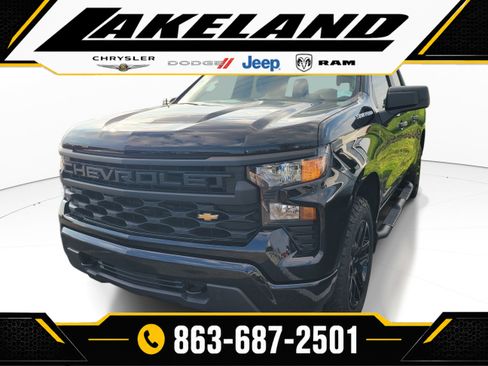 Used 2024 Chevrolet Silverado 1500 Custom AWD/4WD image 3