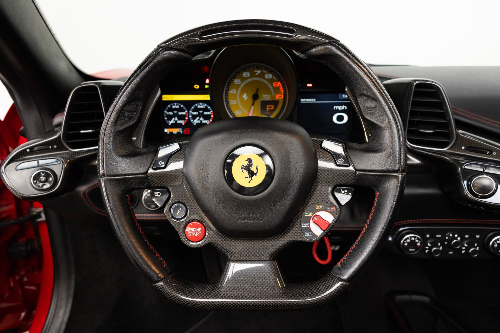 Certified 2014 Ferrari 458 Spider RWD image 92