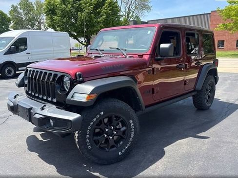 Used 2021 Jeep Wrangler Unlimited Sport AWD/4WD image 3