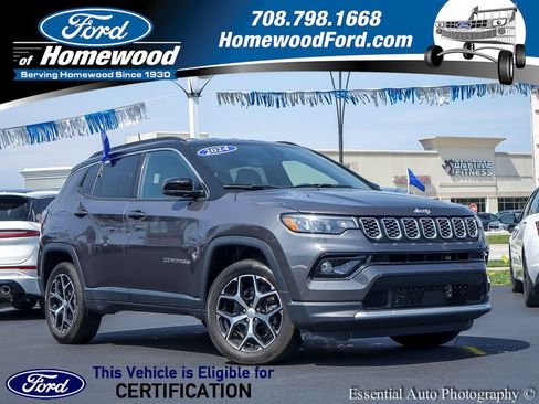 Used 2024 Jeep Compass Limited AWD/4WD image 1
