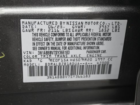 Certified 2025 Nissan Sentra S image 10