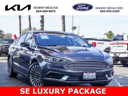 Used 2018 Ford Fusion SE w/ Fusion SE Technology Package