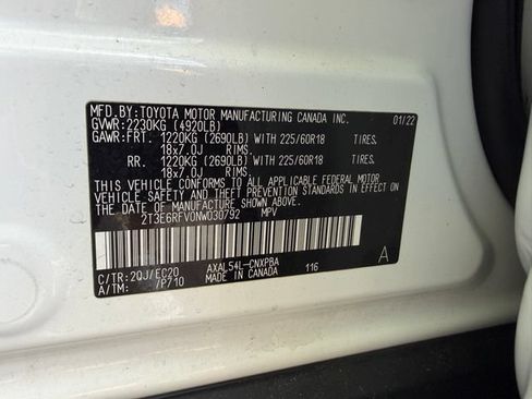 Used 2022 Toyota RAV4 XSE w/ XSE Grade Weather Package AWD/4WD image 27