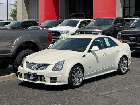 Used 2013 Cadillac CTS V w/ Wood Trim Package RWD image 1