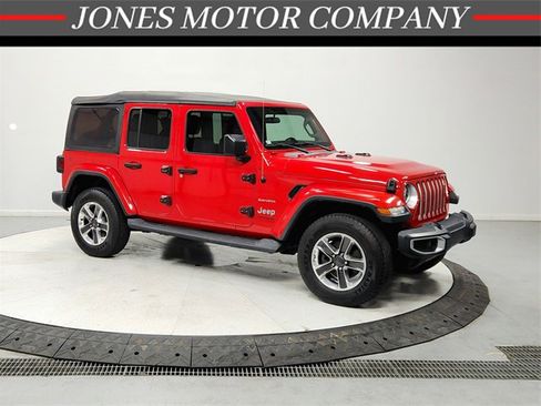 Used 2021 Jeep Wrangler Unlimited Sahara image 1