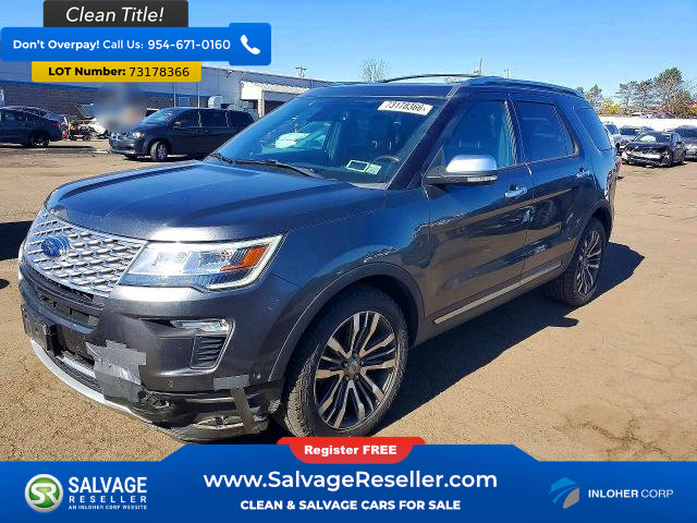 Used 2018 Ford Explorer Platinum AWD/4WD image 1