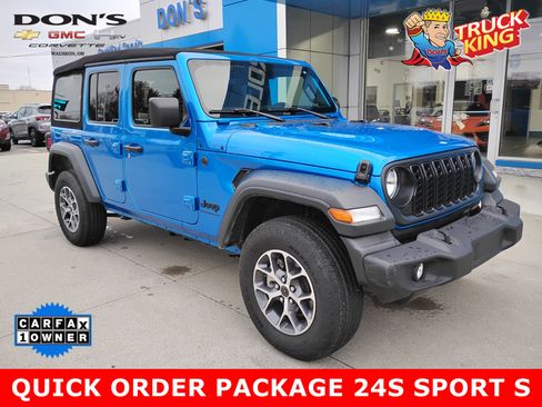 Used 2024 Jeep Wrangler Sport S image 1