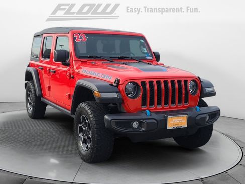 Certified 2023 Jeep Wrangler Unlimited Rubicon 4xe AWD/4WD image 1