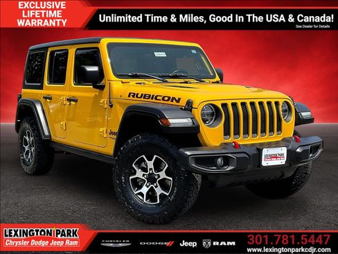 Used 2021 Jeep Wrangler Unlimited Rubicon AWD/4WD image 1
