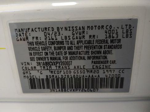 Used 2023 Nissan Sentra SV FWD image 33