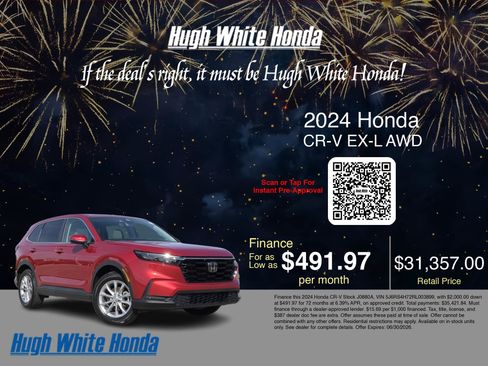 Used 2024 Honda CR-V EX-L image 3