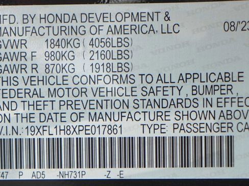 Used 2023 Honda Civic Sport Touring image 30