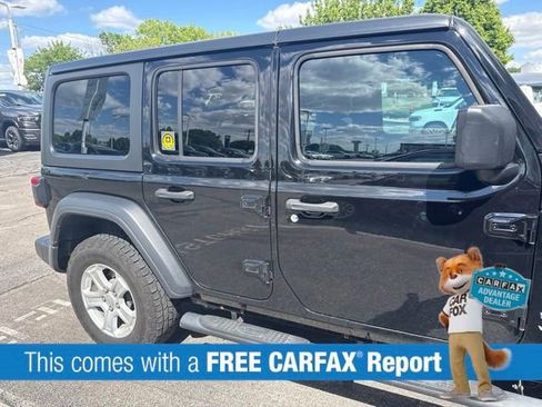 Used 2021 Jeep Wrangler Unlimited Sport AWD/4WD image 2