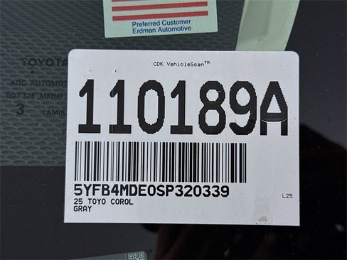 Certified 2025 Toyota Corolla LE image 31