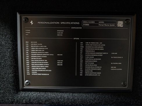 Certified 2024 Ferrari Roma Spider image 28