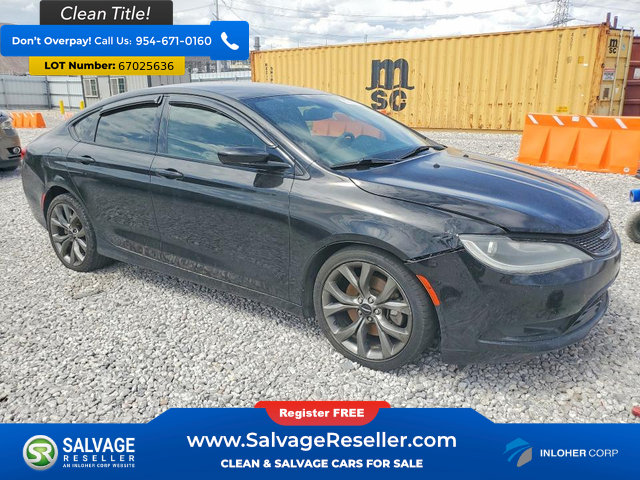 Used 2015 Chrysler 200 S w/ Navigation & Sound Group I FWD image 5