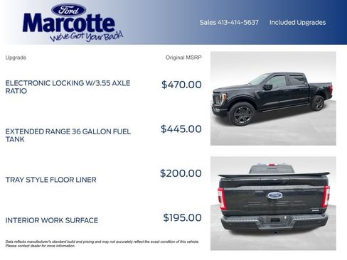 Used 2023 Ford F150 Lariat w/ Equipment Group 502A High AWD/4WD image 5