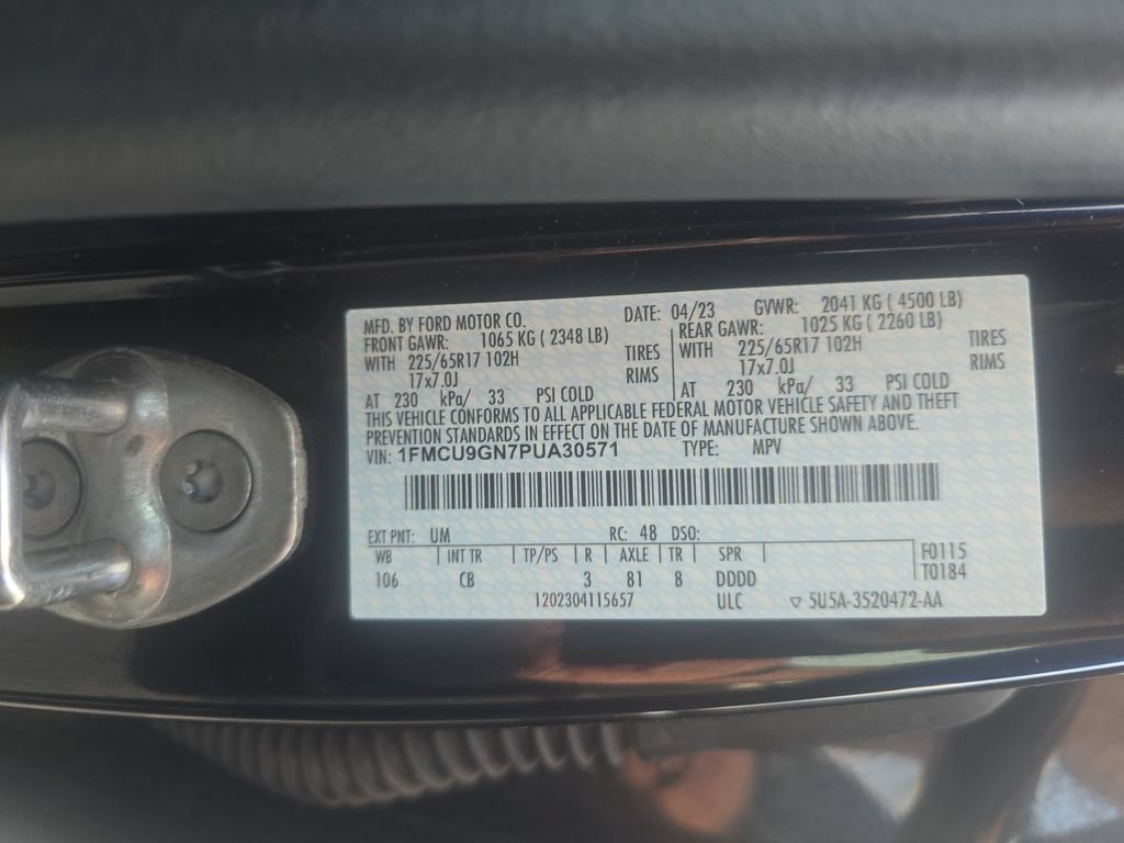 Used 2023 Ford Escape Active AWD/4WD image 22