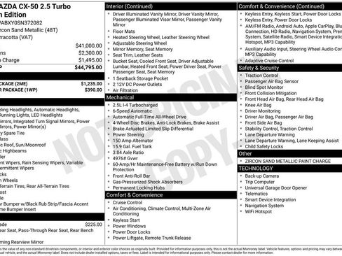 Used 2025 MAZDA CX-50 Meridian Edition w/ Apex Package AWD/4WD image 26