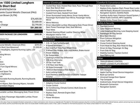 Used 2026 RAM 1500 Limited AWD/4WD image 61