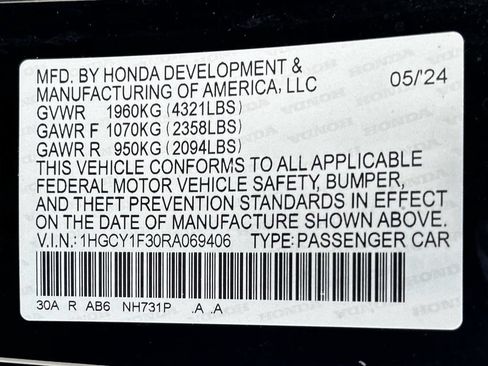 Used 2024 Honda Accord EX image 32