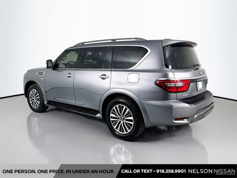 Used 2021 Nissan Armada SL w/ Captain's Chairs Package AWD/4WD image 7