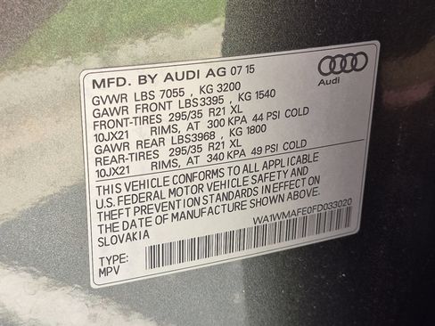 Used 2015 Audi Q7 TDI Prestige AWD/4WD image 26