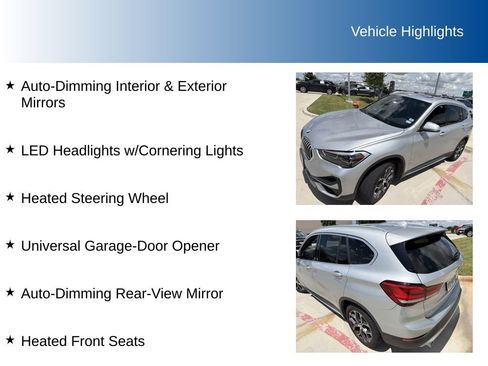 Used 2021 BMW X1 sDrive28i w/ Premium Package FWD image 8