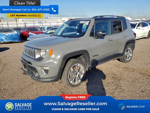Used 2020 Jeep Renegade Limited image 1