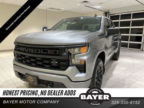 Certified 2024 Chevrolet Silverado 1500 Custom w/ LPO, Dark Essentials Package image 1