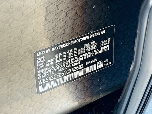 New 2026 BMW iX xDrive45 w/ M Sport Package image 26