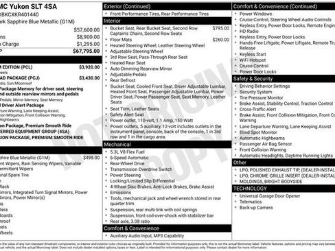 Used 2019 GMC Yukon SLT w/ Premium Edition image 37