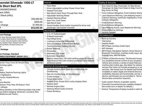 Used 2024 Chevrolet Silverado 1500 LT AWD/4WD image 2
