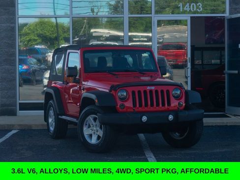 Used 2015 Jeep Wrangler Sport w/ Quick Order Package 24S AWD/4WD image 1
