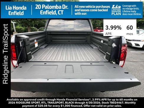 New 2026 Honda Ridgeline TrailSport image 11