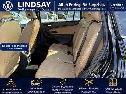 Used 2024 Volkswagen Tiguan SE w/ Panoramic Sunroof Package AWD/4WD image 15
