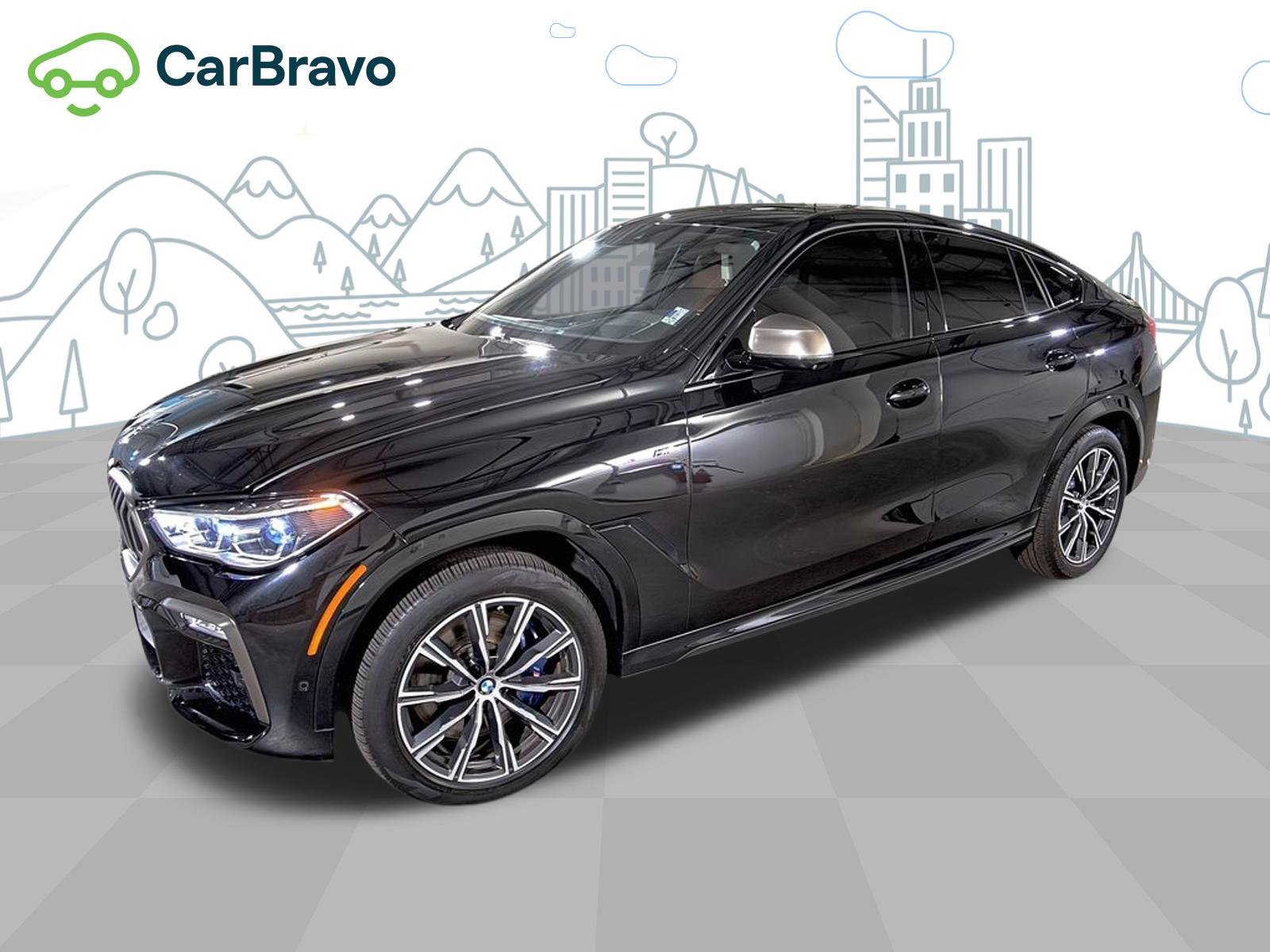 Used 2021 BMW X6 M50i AWD/4WD image 1