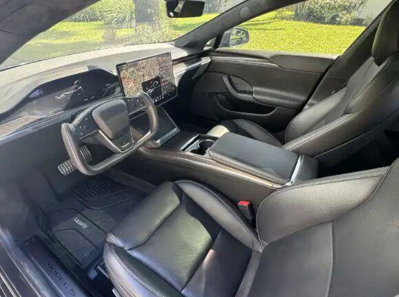 Used 2021 Tesla Model S Plaid AWD/4WD image 3
