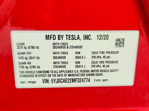 Used 2021 Tesla Model X Long Range image 25