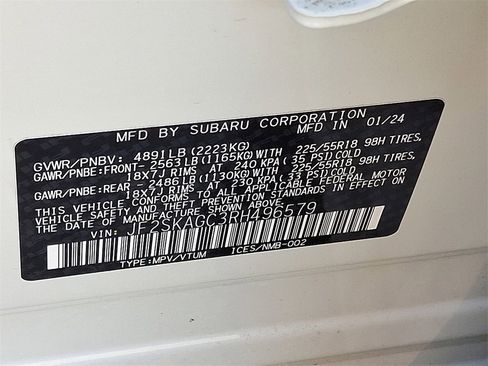 Certified 2024 Subaru Forester Sport image 29