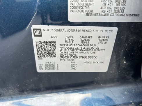 Used 2022 Chevrolet Silverado 1500 LT AWD/4WD image 31