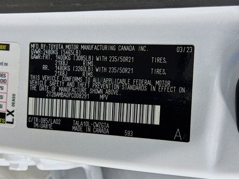 Certified 2023 Lexus RX 350 350 Luxury w/ Accessory Package (Z1) image 34