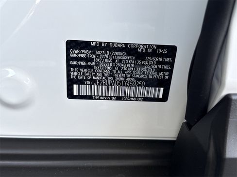 New 2026 Subaru Outback Premium image 37