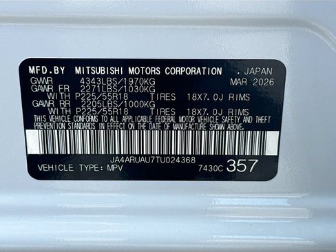 New 2026 Mitsubishi Outlander Sport ES AWD/4WD image 31